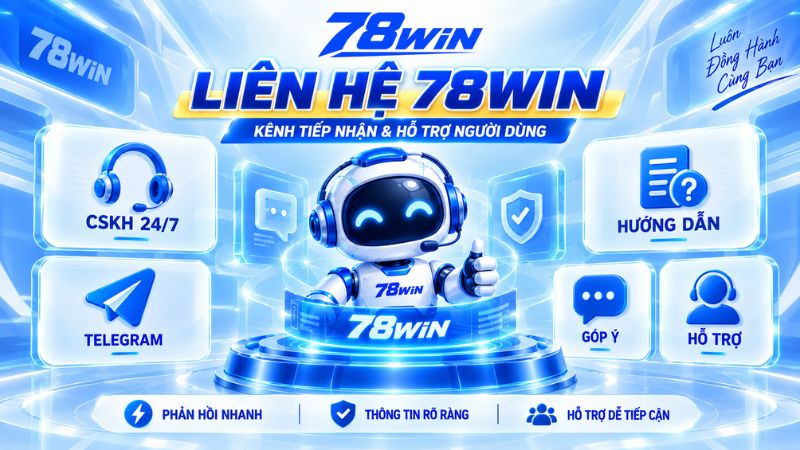 Liên Hệ 78WIN – Kênh Tiếp Nhận Và Hỗ Trợ Người Dùng