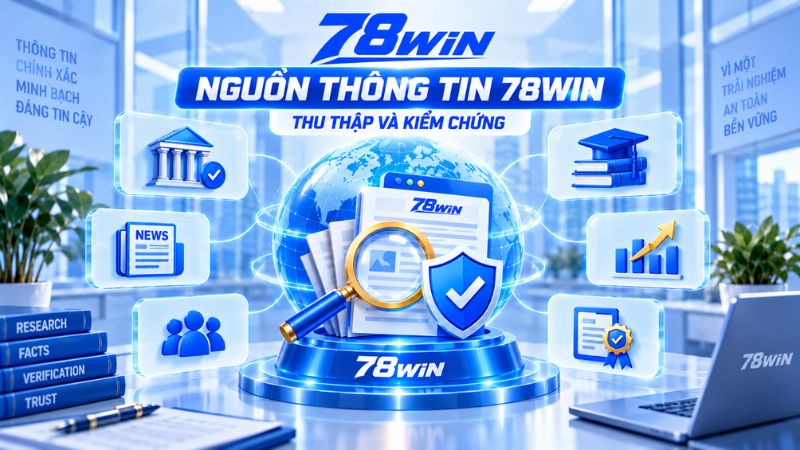 Nguồn Thông Tin 78WIN – Phương Pháp Thu Thập Và Kiểm Chứng
