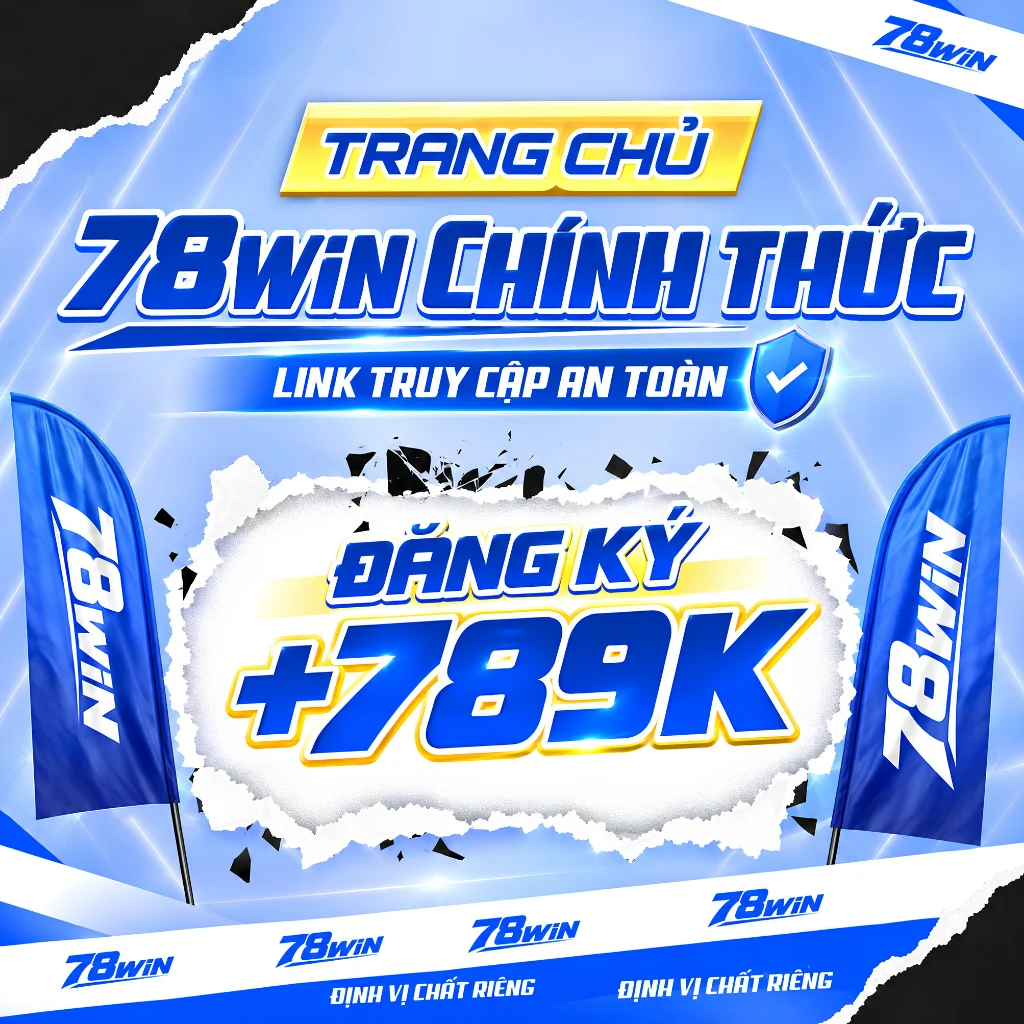 Banner mobile trang chủ 78WIN chính thức